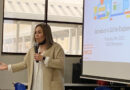 Photo of Trish Villa presenting STEAM for young students at YWCA